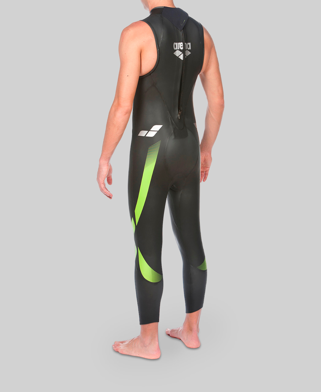 Miniatura 5.0 de Traje Masculino Triatlon Triwetsuit sem Manga Arena