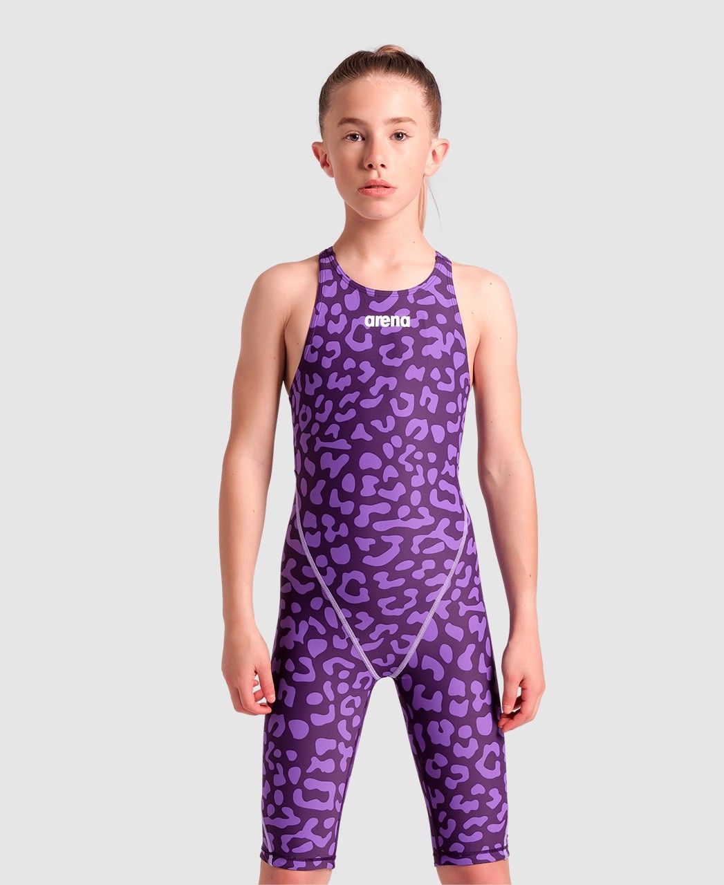 Mai&ocirc; de Nata&ccedil;&atilde;o Infantil Powerskin ST Next Splashy Open Back arena Roxo