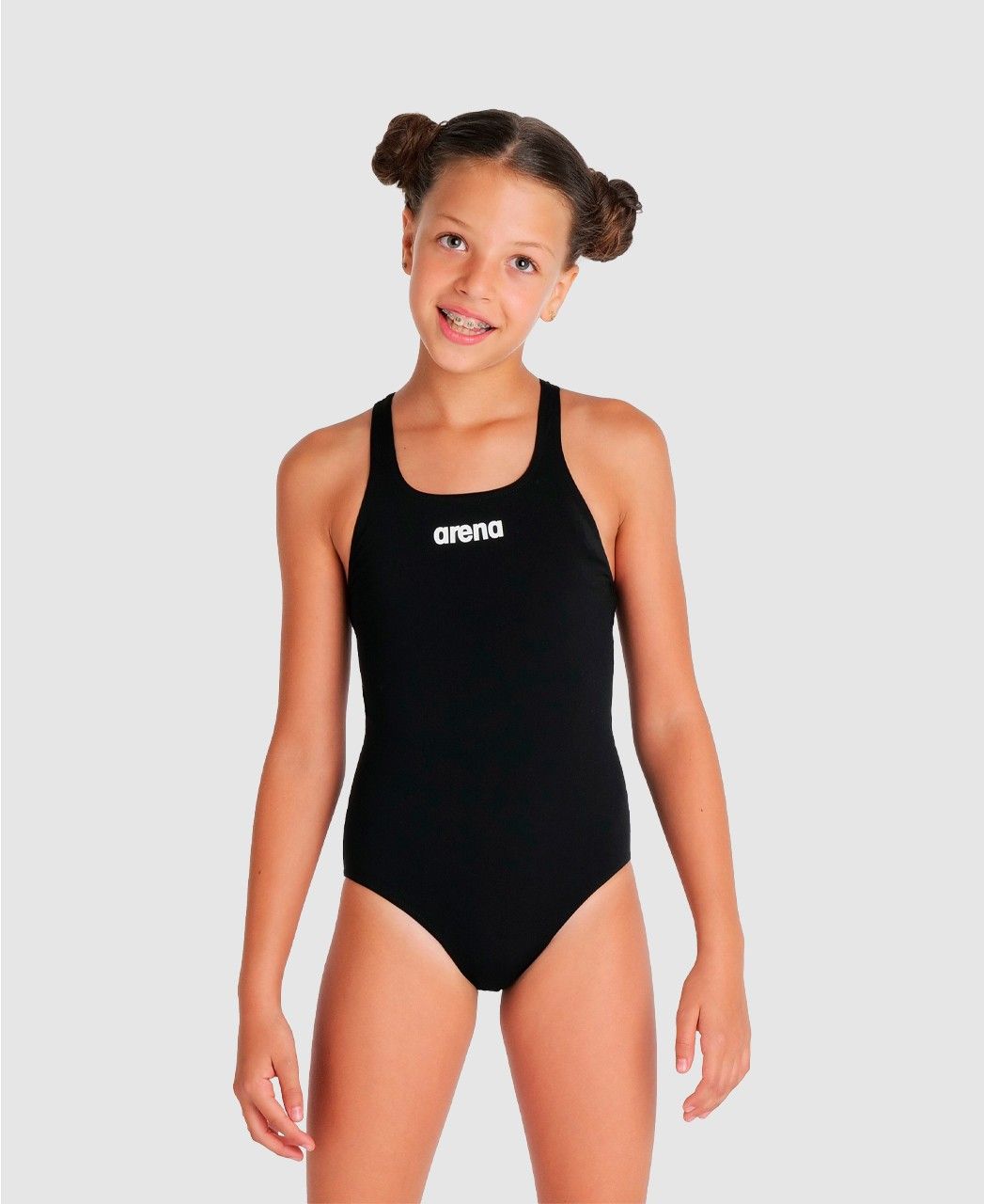 Mai&ocirc; de Nata&ccedil;&atilde;o Team Pro Solid Infantil arena Preto