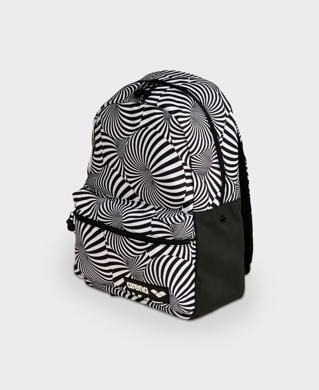 Mochila Team Backpack Allover 30L arena Branco e Preto