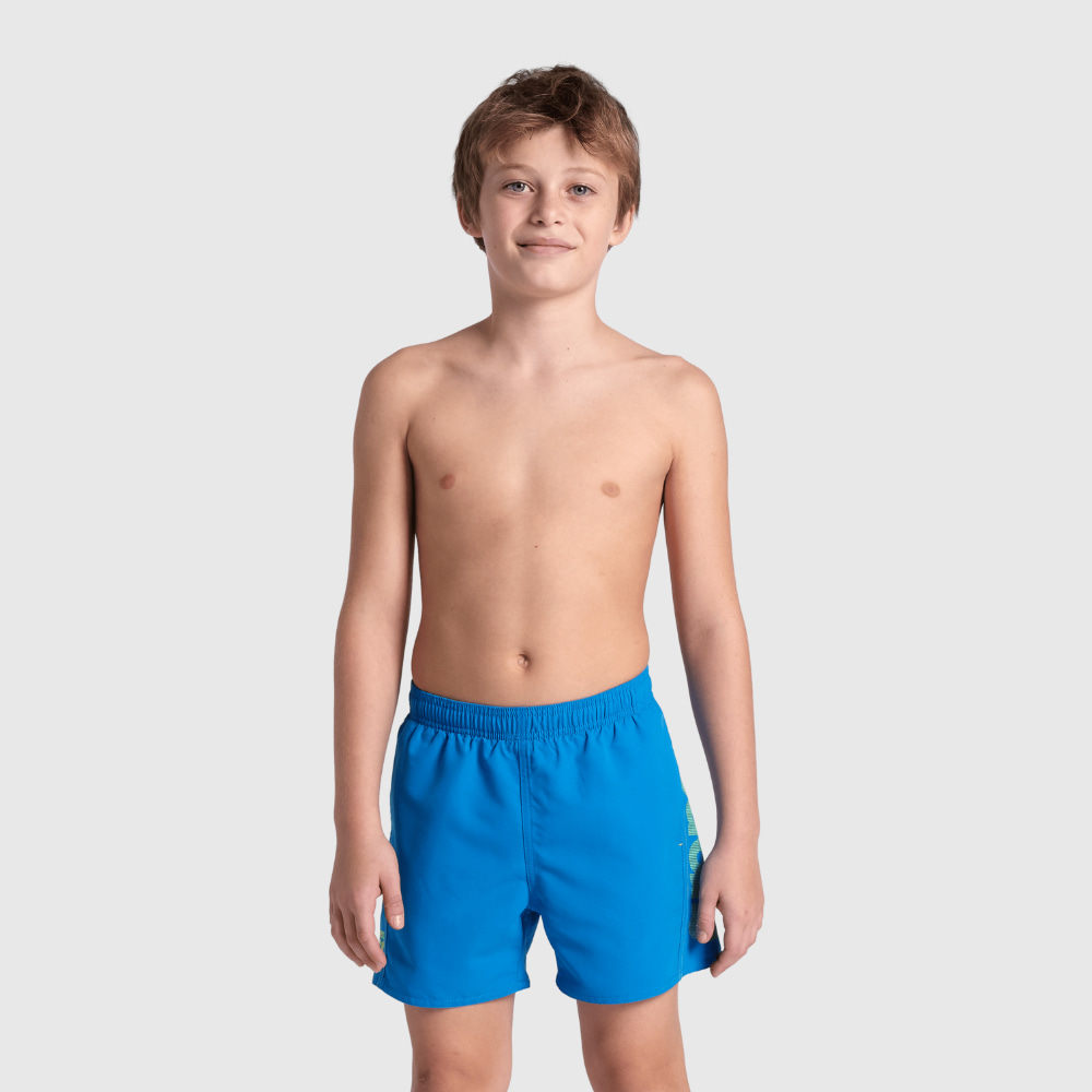 Bermuda Fundamentals Logo Infantil arena Azul