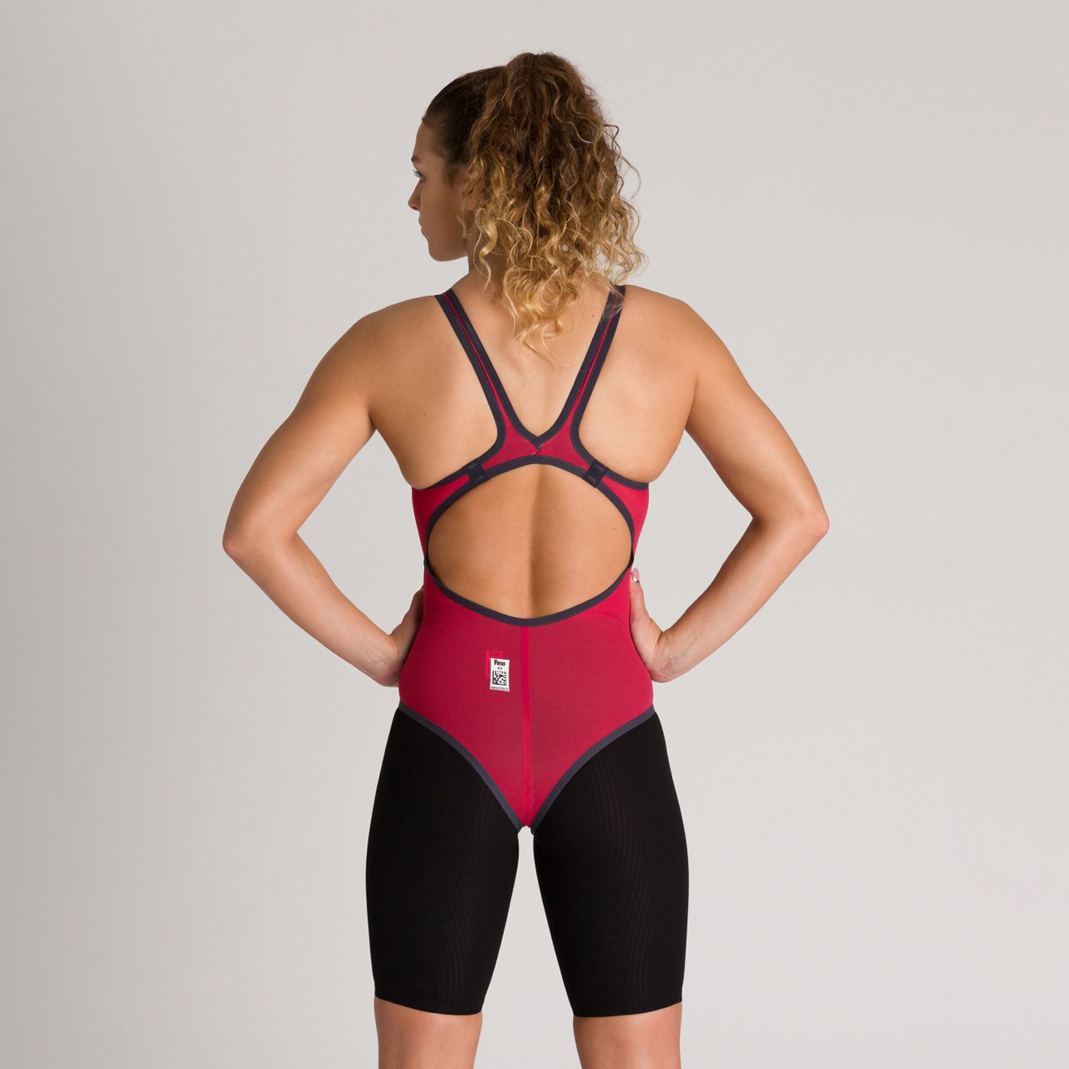 Top Powerskin Carbon Duo arena Vermelho Cereja