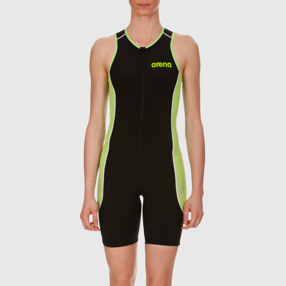 Tritop Triatlon Trisuit ST Arena Preto e Verde