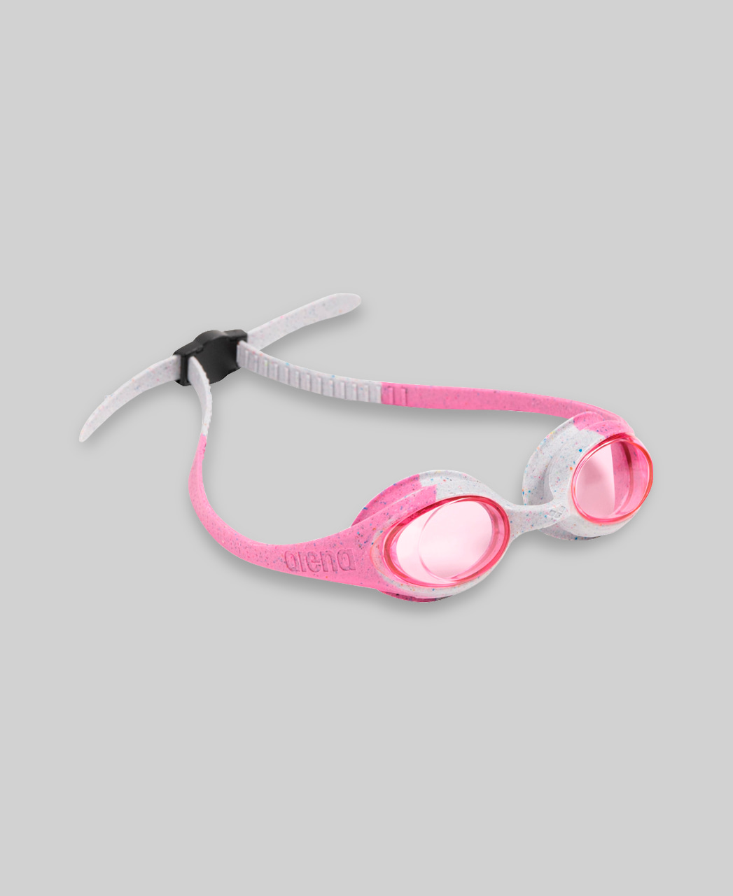&Oacute;culos Spider Infantil Arena Rosa e Branco