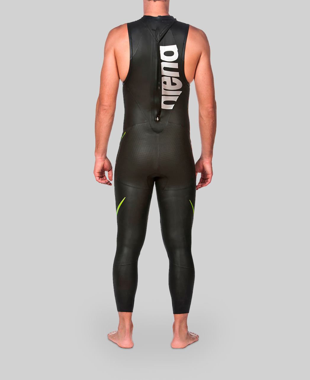 Miniatura 4.0 de Traje Masculino Triatlon Triwetsuit Carbon sem Manga Arena