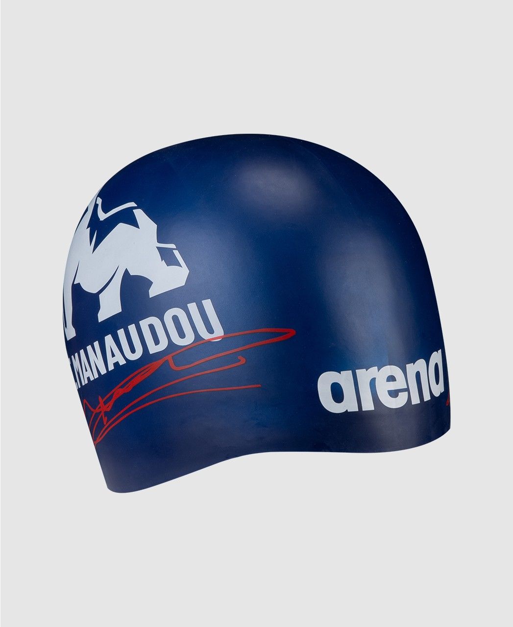 Touca de Nata&ccedil;&atilde;o Athletes Signature Florent Manaudou Arena Azul Escuro &Uacute;nico