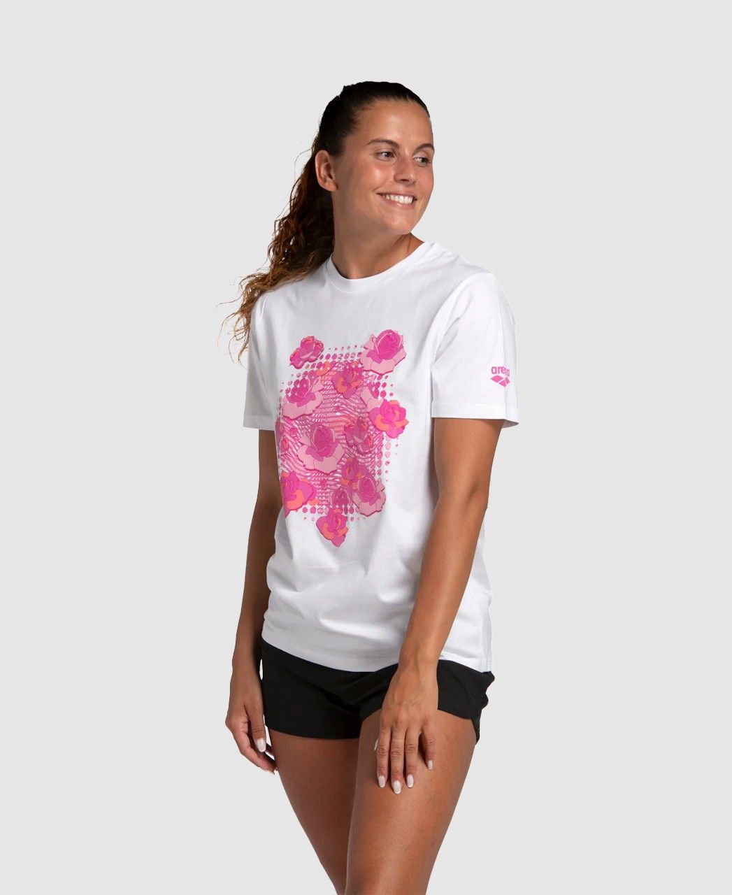 Camiseta Manga Curta Tee Breast arena Branco