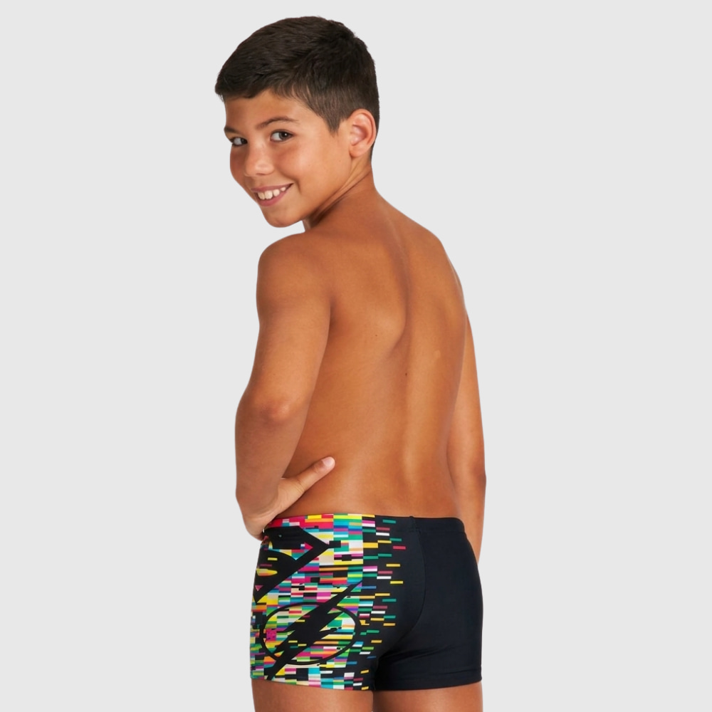 Sunga Maxfit Super Hero Batman e Superman arena Preto