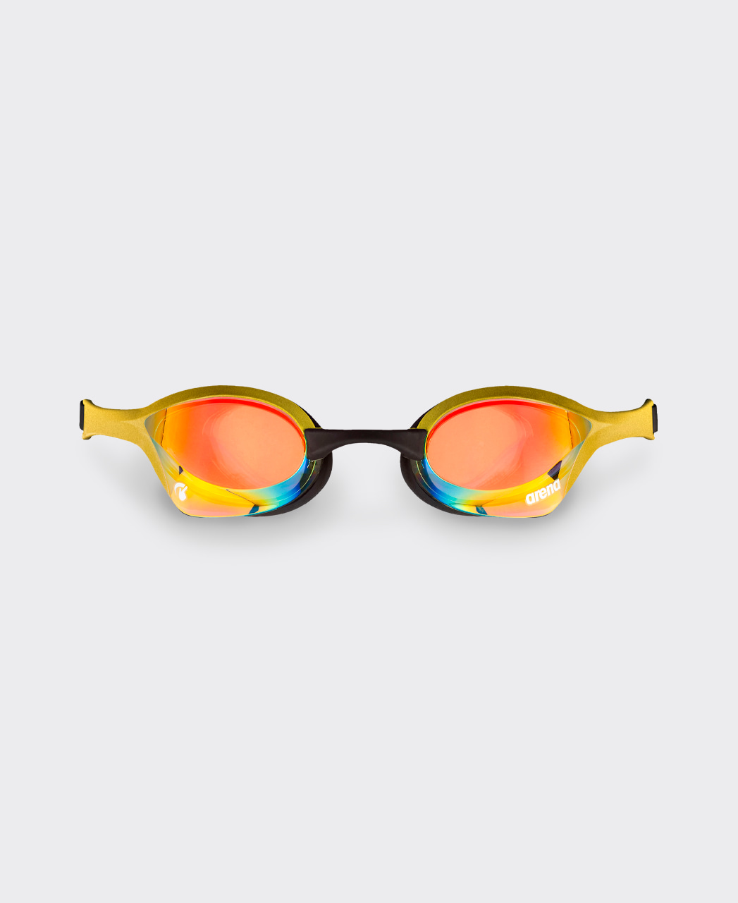 &Oacute;culos de Nata&ccedil;&atilde;o Cobra Ultra Swipe Mirror arena Dourado e Amarelo