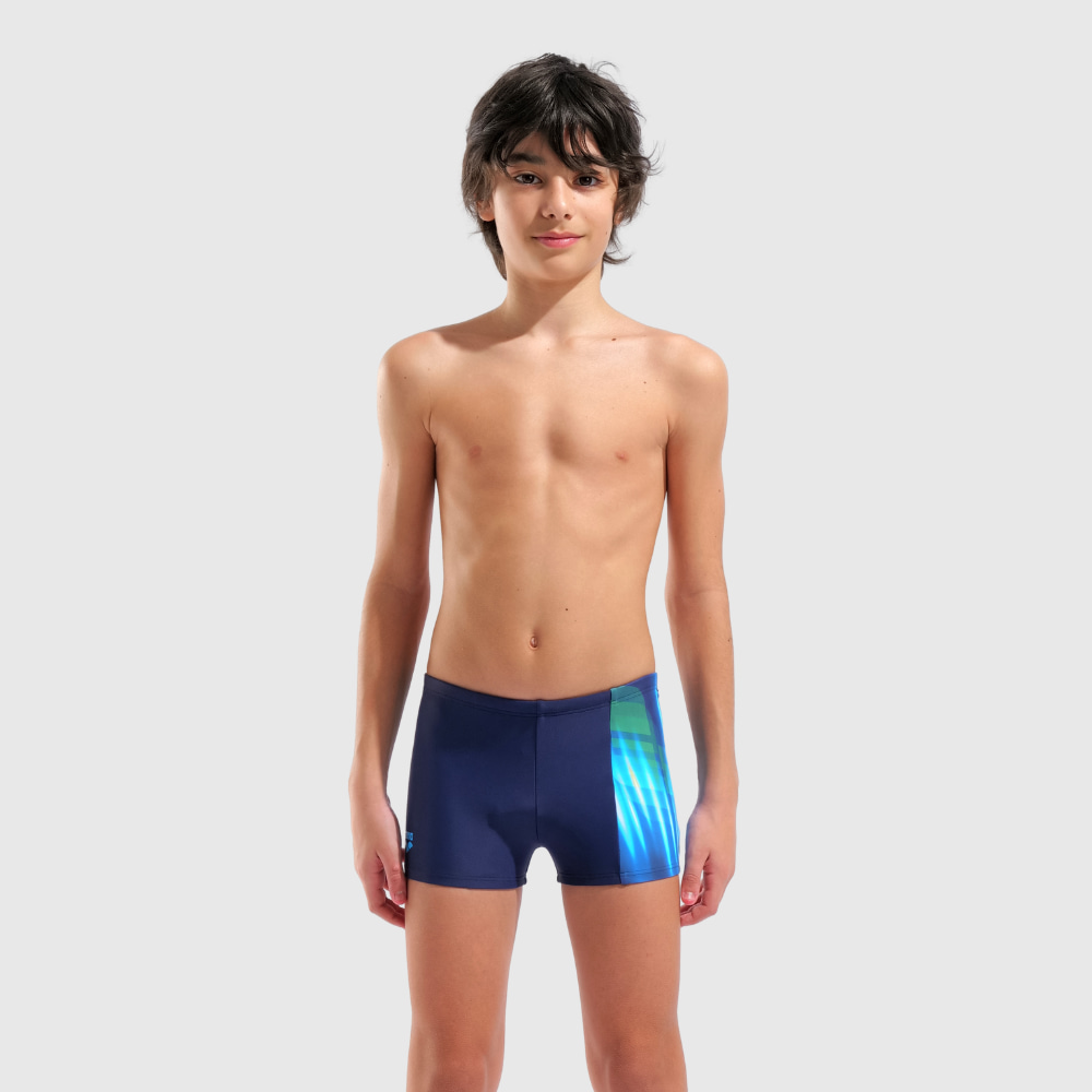 Sunga Shorts Maxfit Fading Infantil Arena Azul Escuro
