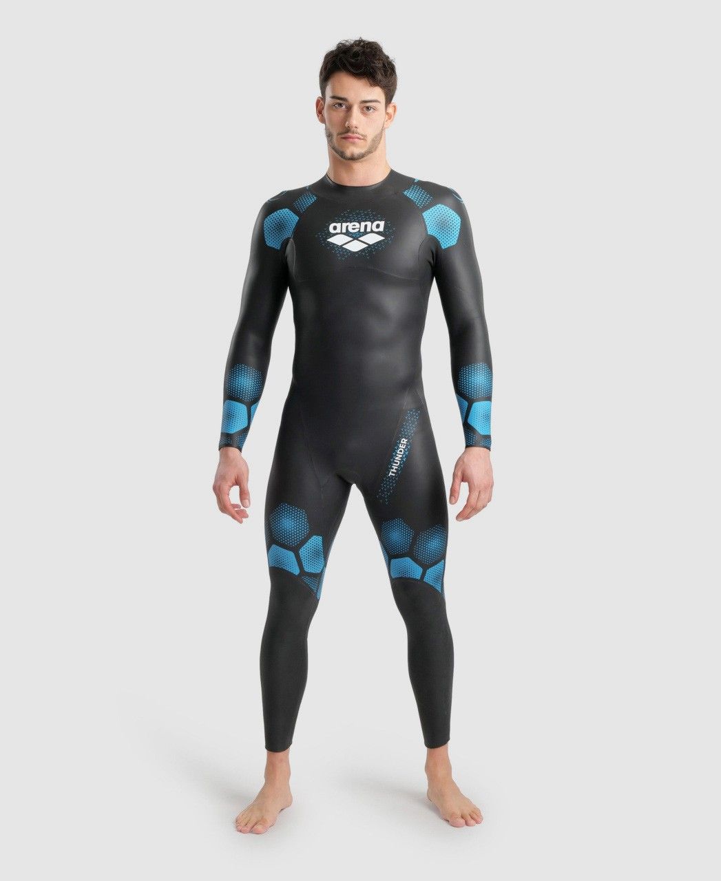 Traje Masculino Thunder Wetsuit Arena Preto