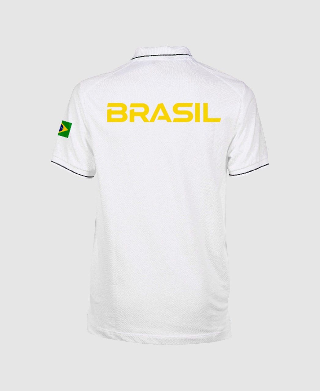 Camiseta Polo Team Solid CBDA arena Branco
