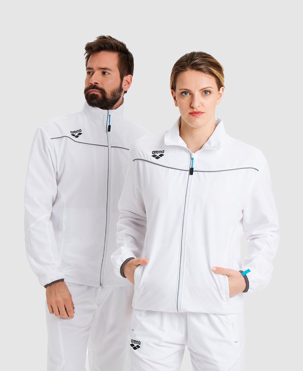 Jaqueta Team Panel arena Branco