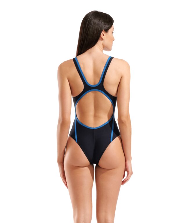 Mai&ocirc; Hyperflow Solid Tech Back Arena Preto e Azul