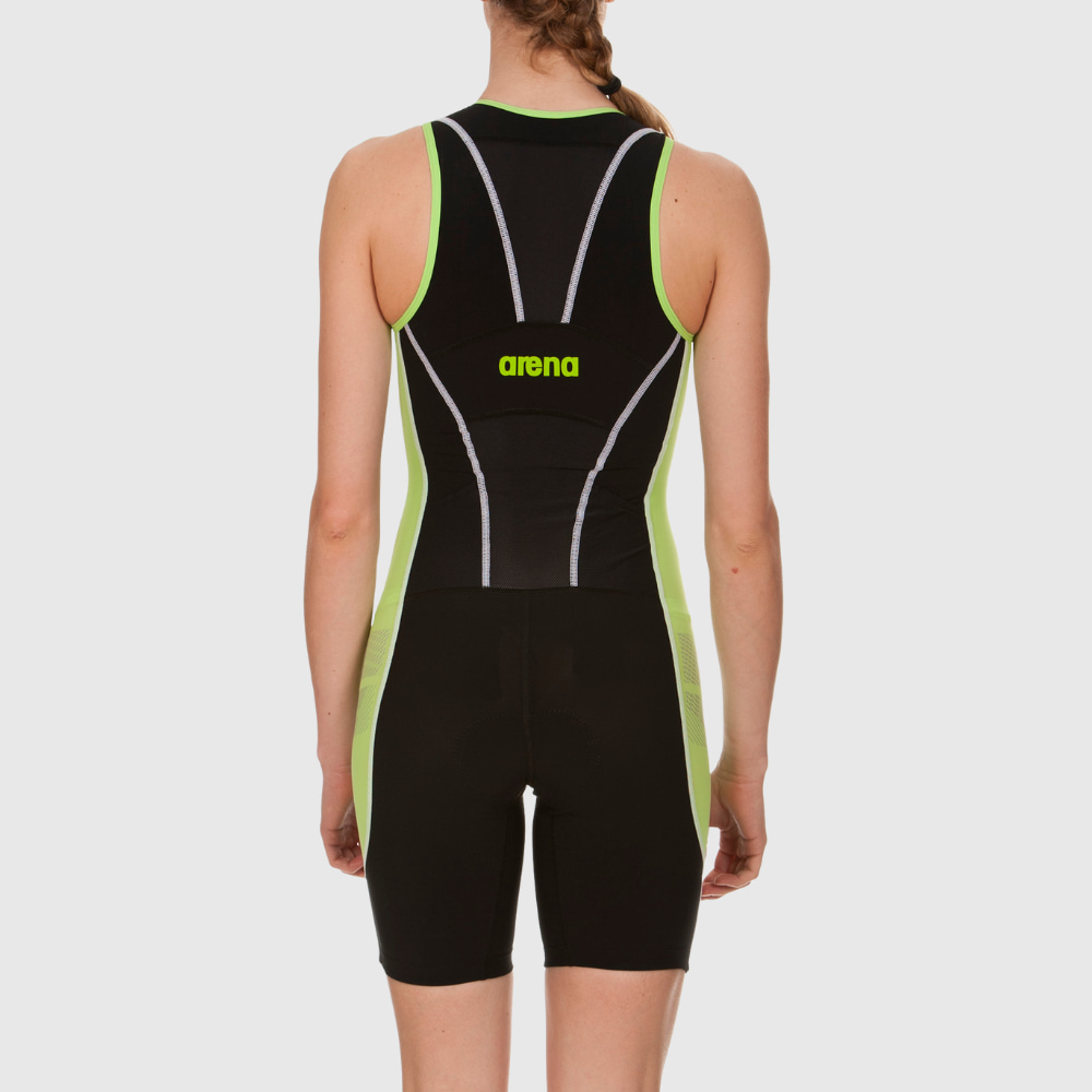 Tritop Triatlon Trisuit ST Arena Preto e Verde