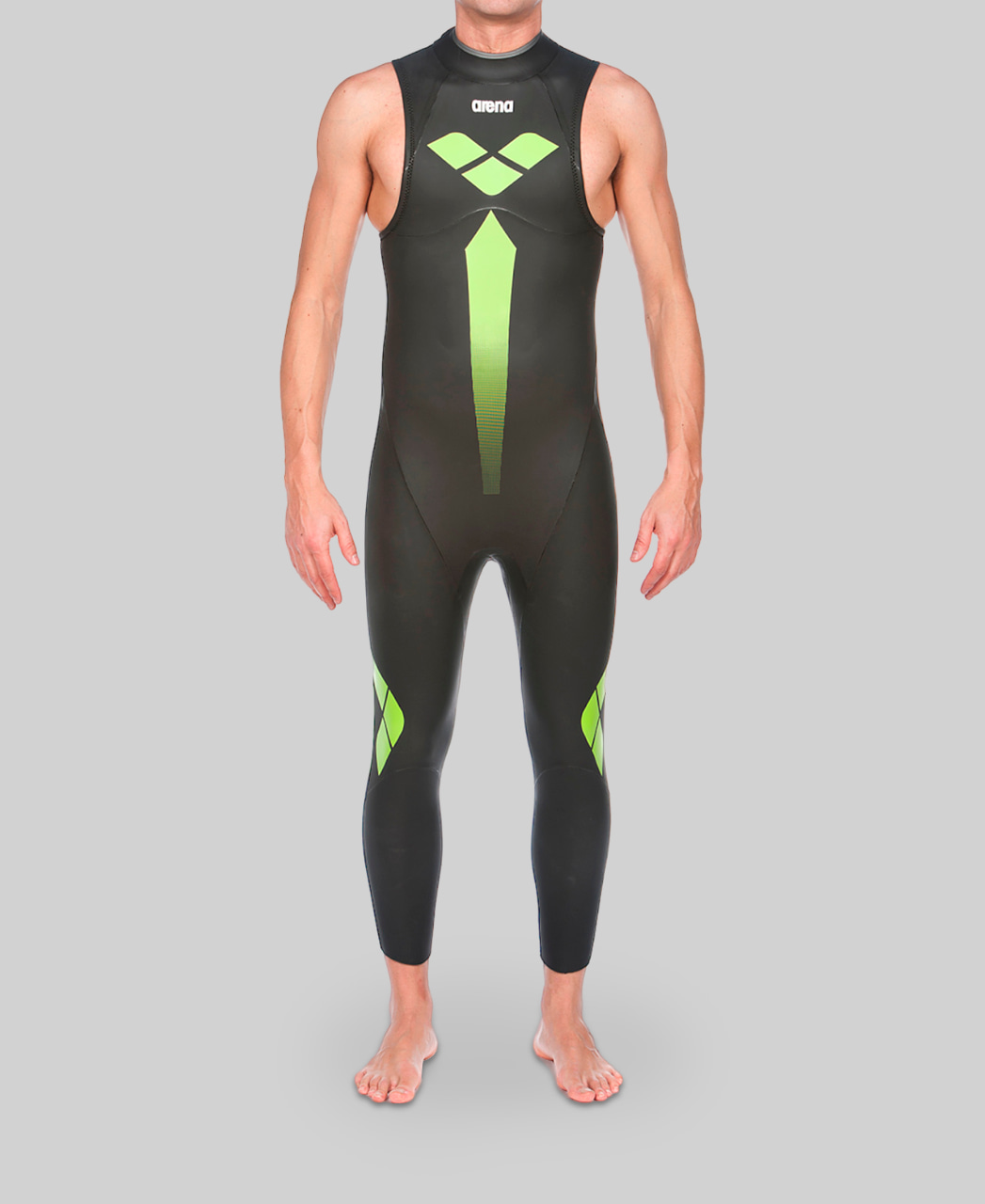 Miniatura 3.0 de Traje Masculino Triatlon Triwetsuit sem Manga Arena