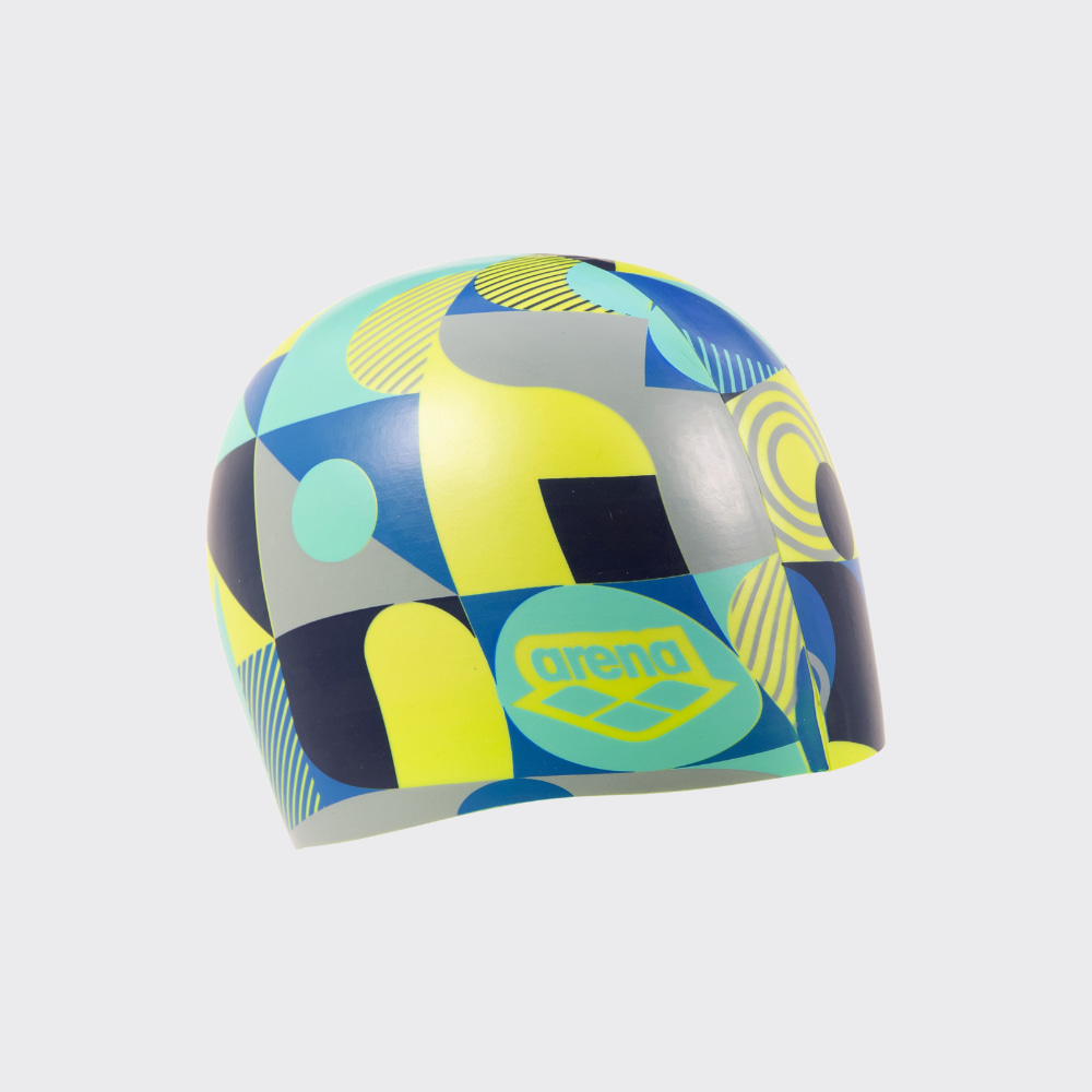 Miniatura 3.0 de Touca de Nata&ccedil;&atilde;o Print Jr Arena Preto e Amarelo &Uacute;nico