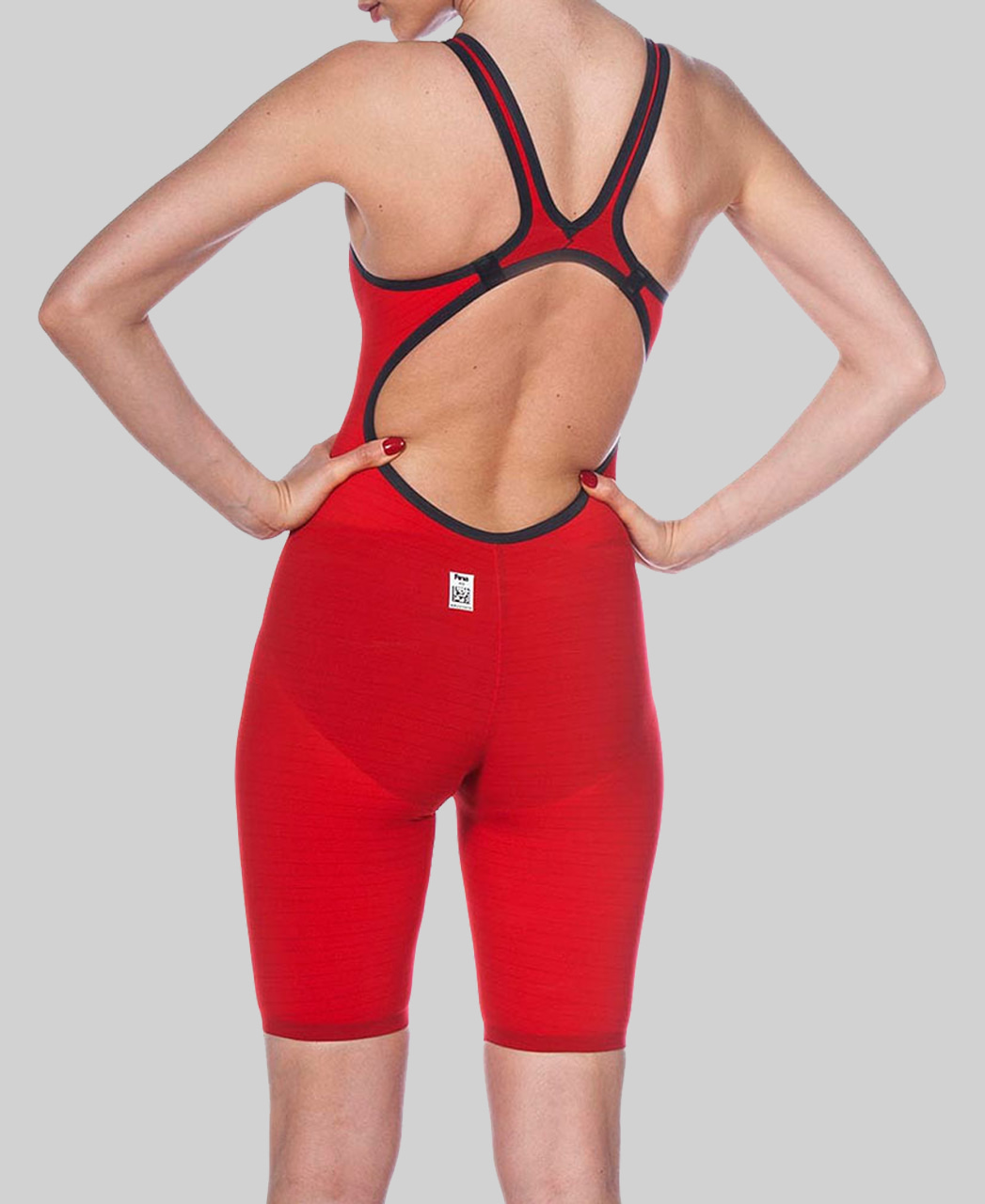 Mai&ocirc; de Nata&ccedil;&atilde;o Powerskin Carbon Air Open Back arena Vermelho