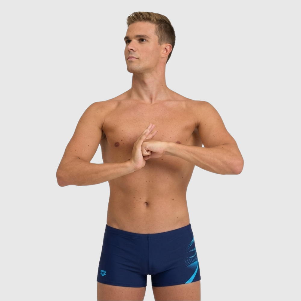 Sunga Short Maxfit Flow arena Azul Marinho