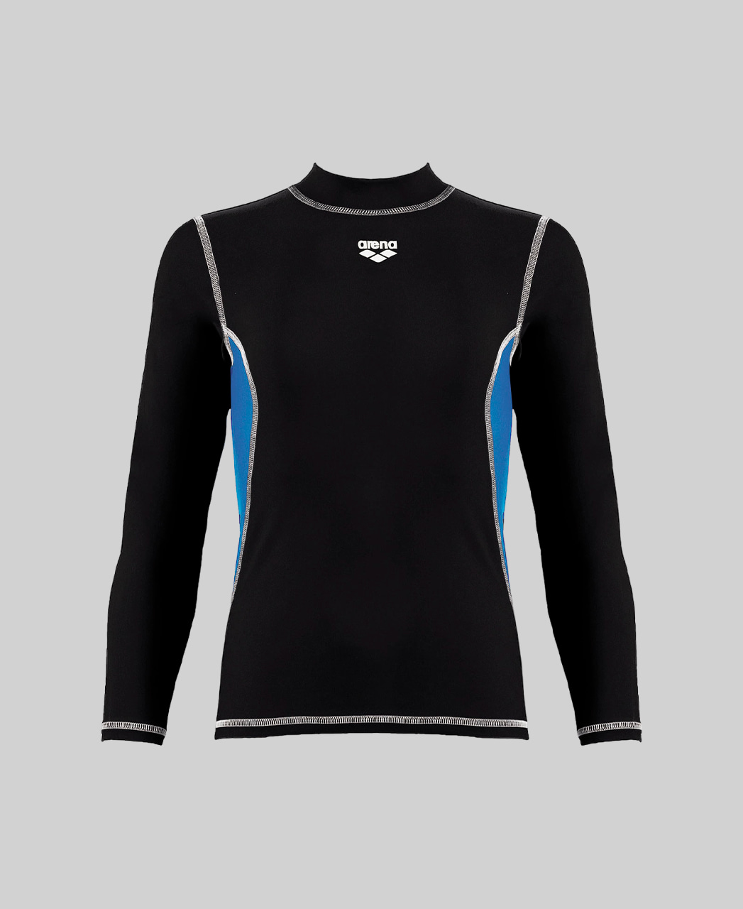 Camiseta Manga Comprida Infantil Protecao UV Preto