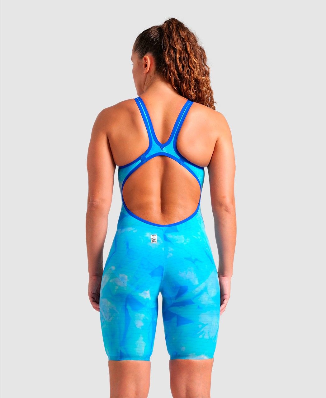 Mai&ocirc; de Nata&ccedil;&atilde;o Powerskin Carbon Air2 Open Back arena Azul