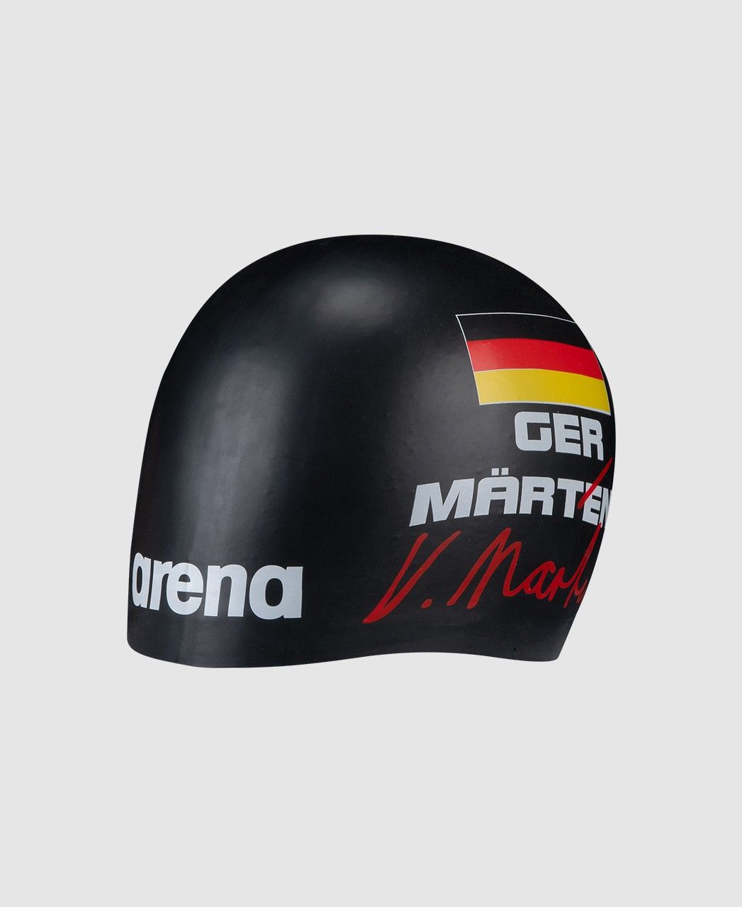 Touca de Nata&ccedil;&atilde;o Athletes Signature Lukas M&auml;rtens Arena Preto &Uacute;nico
