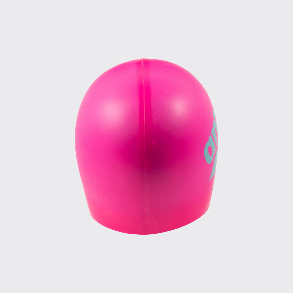 Touca de Nata&ccedil;&atilde;o Infantil Big Logo Arena Rosa e Azul &Aacute;gua