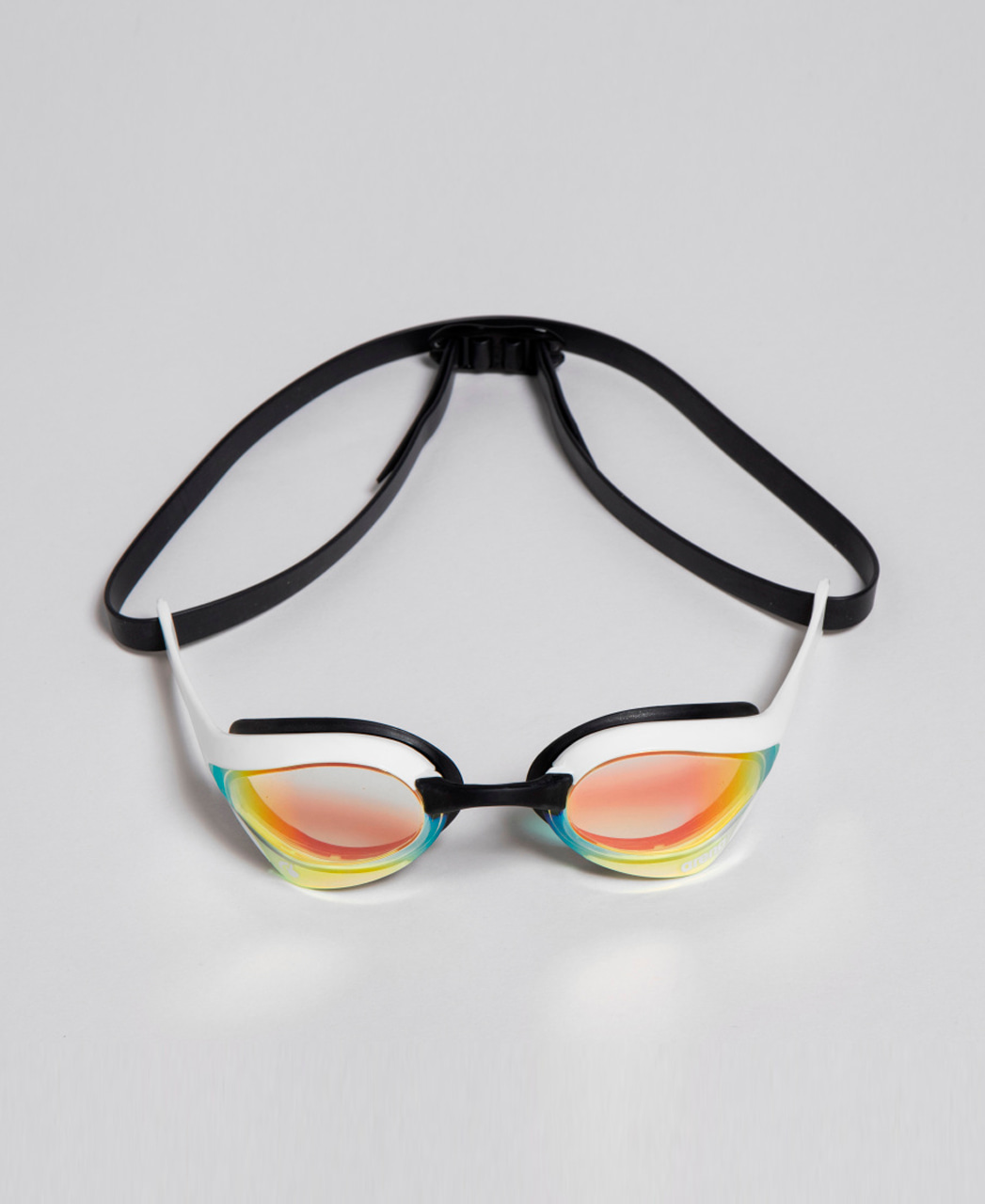 &Oacute;culos de Nata&ccedil;&atilde;o Cobra Ultra Swipe Mirror arena Branco e Amarelo