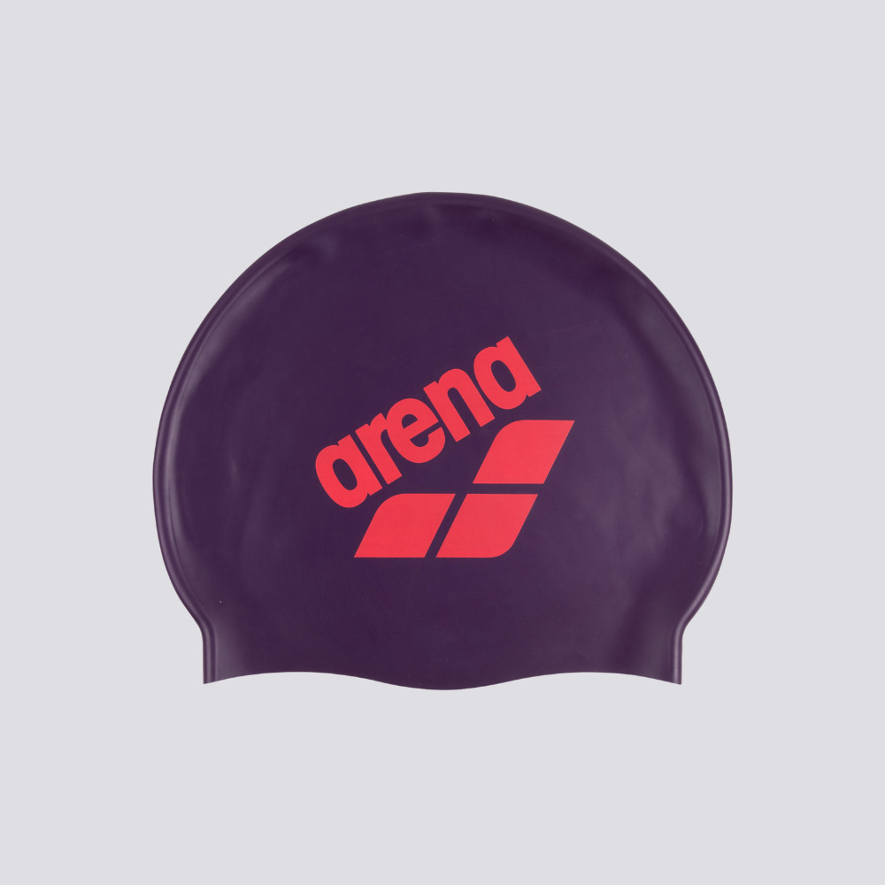 Touca de Nata&ccedil;&atilde;o Infantil Big Logo Arena Roxo e Coral